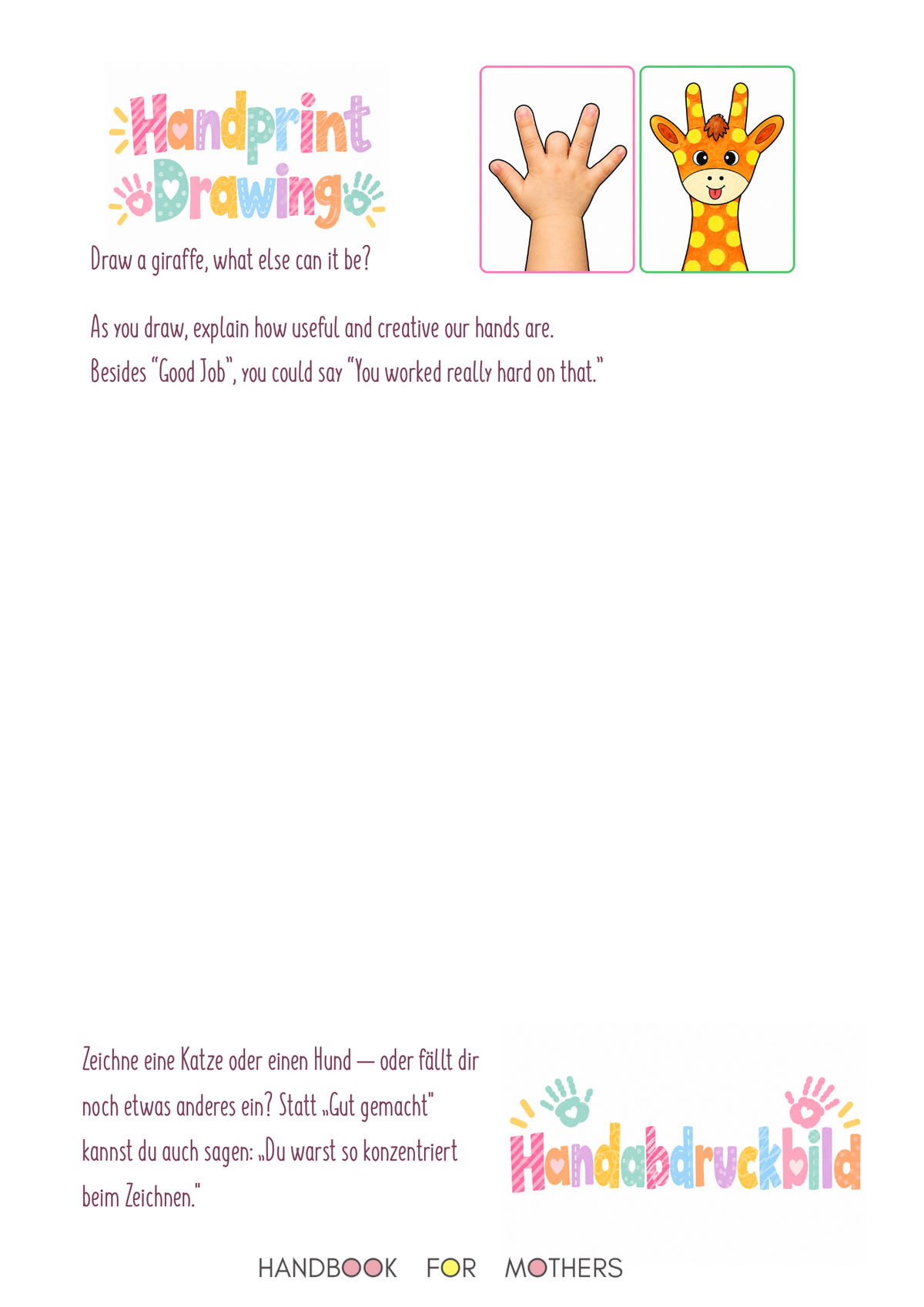 My Little Hands Parent-Child Workbook