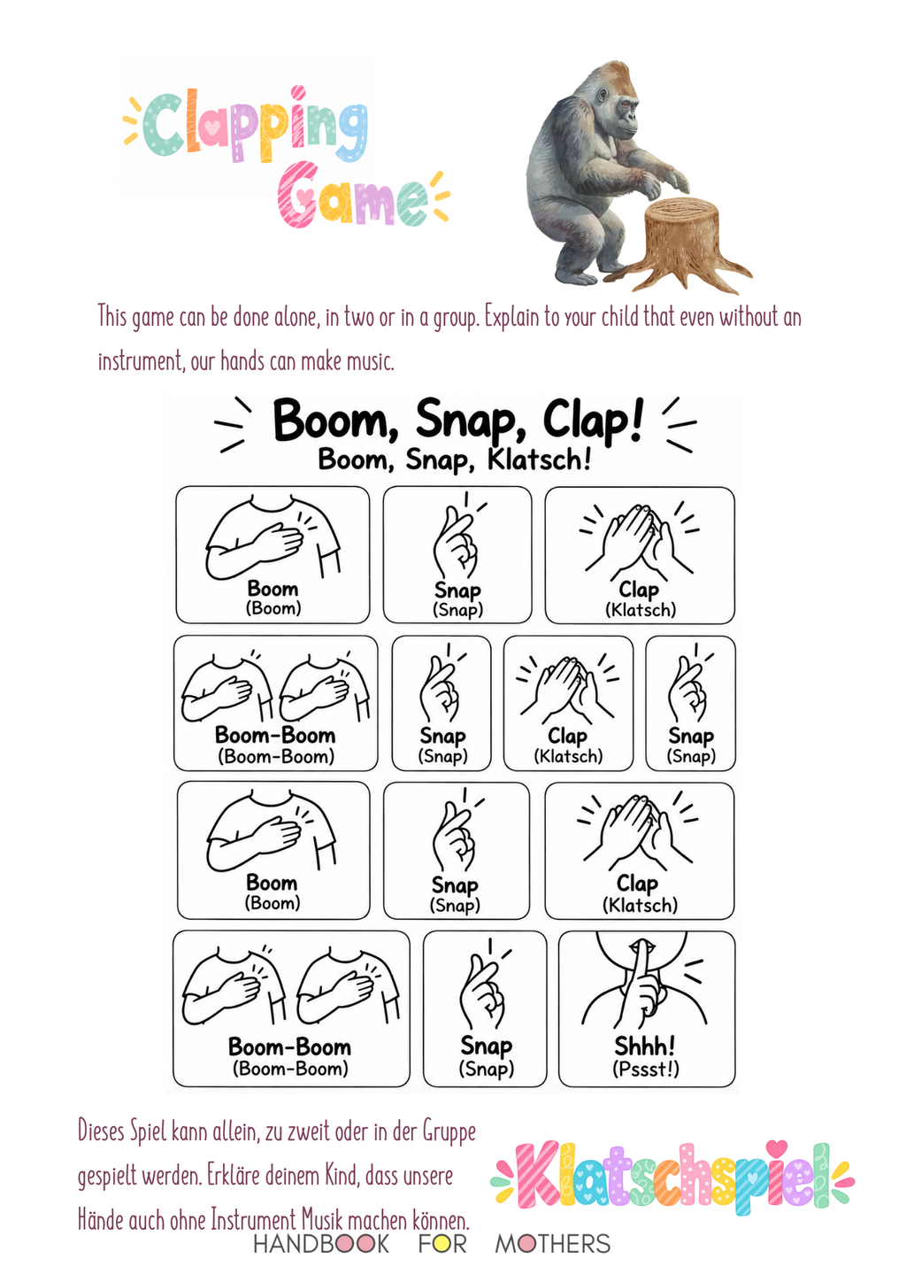 My Little Hands Parent-Child Workbook