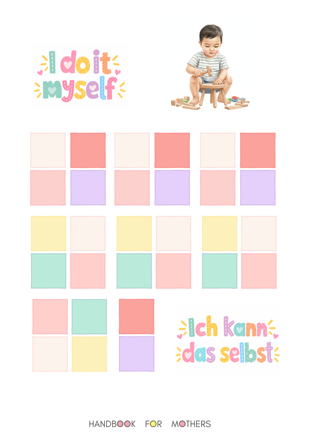 My Little Hands Personalized Charts