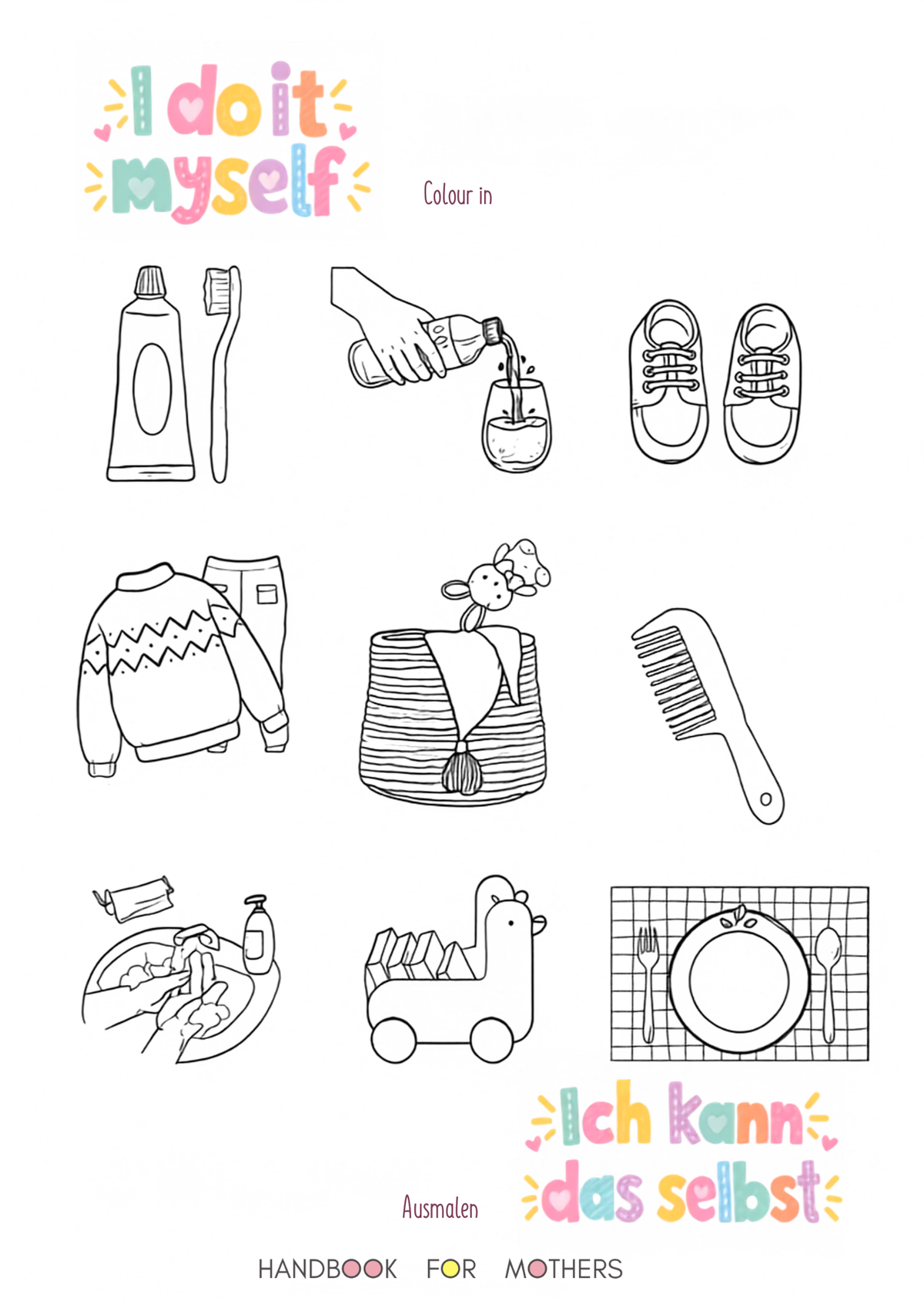 My Little Hands Parent-Child Workbook