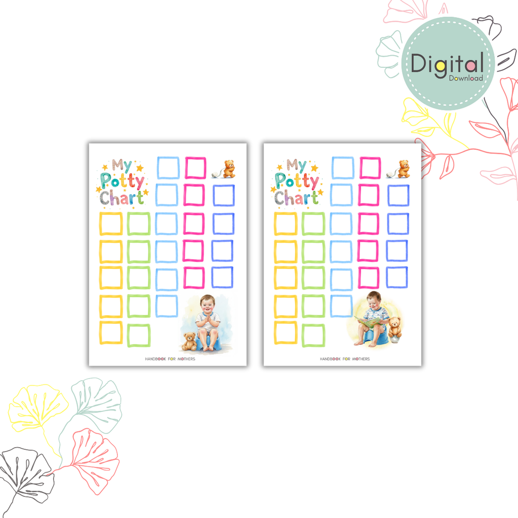 Potty Training Personalized Charts