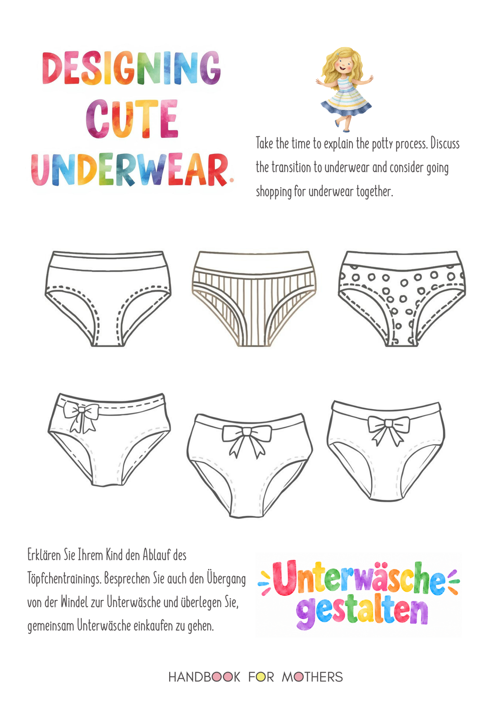 Potty Training Parent-Child Workbook