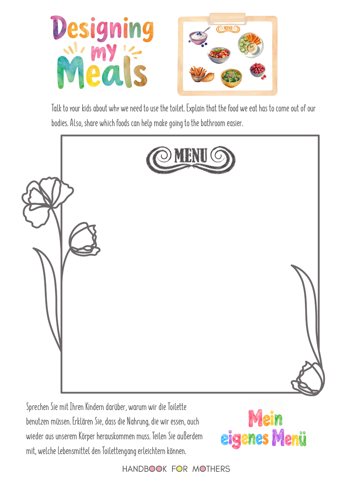 Potty Training Parent-Child Workbook