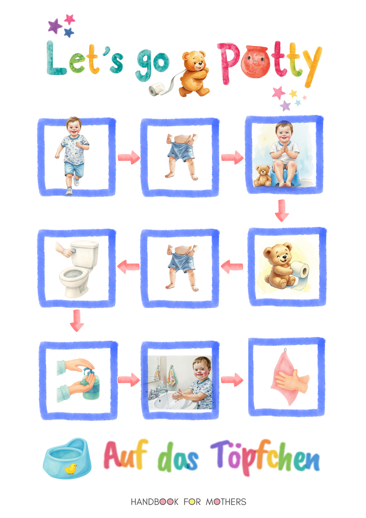 Potty Training Parent-Child Workbook